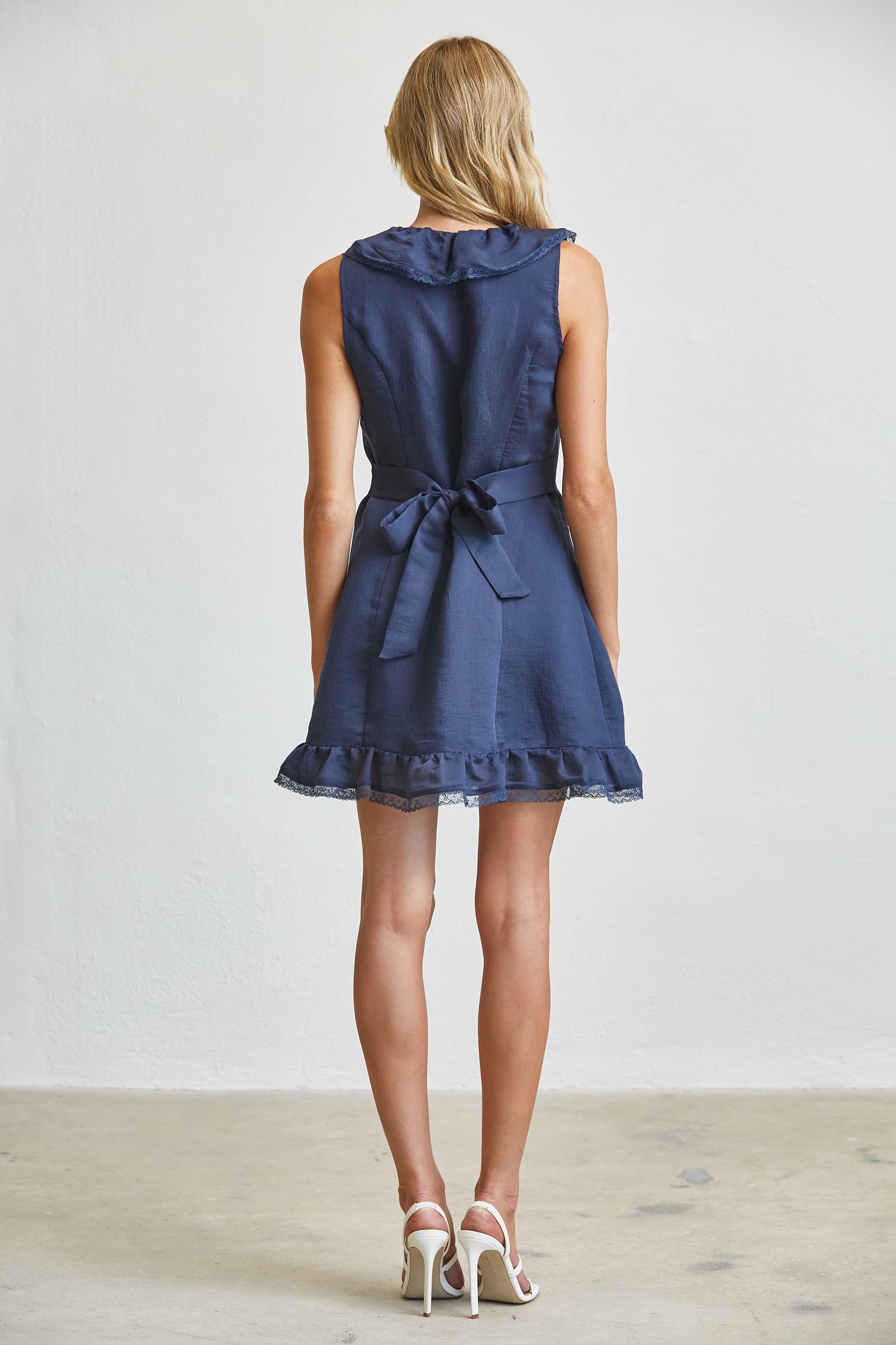 ROMANTIC BOHO SUMMER DAY MINI DRESS