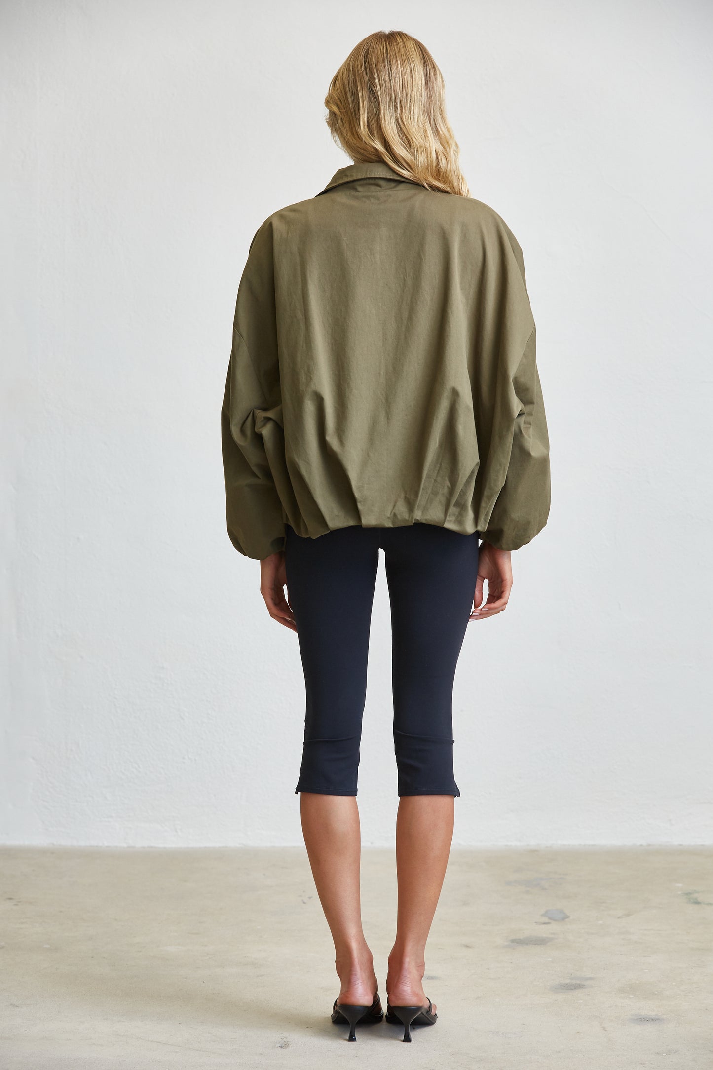 FUNNEL NECK BALLON JACKET