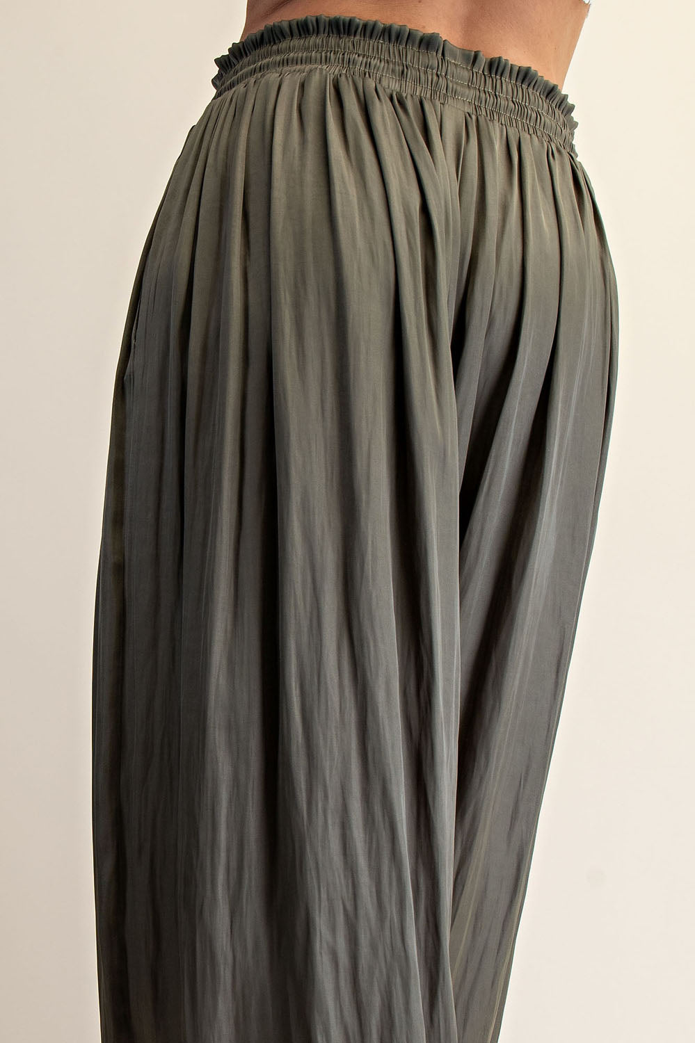 BOHO SATIN BALLON PANTS