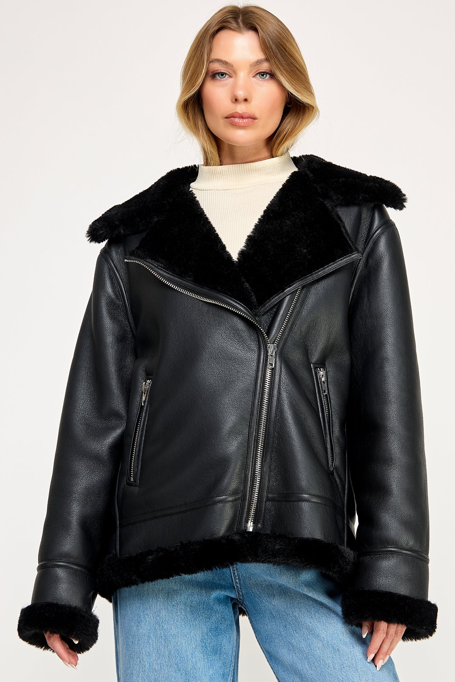 OVERSIZED PILOT JACKET