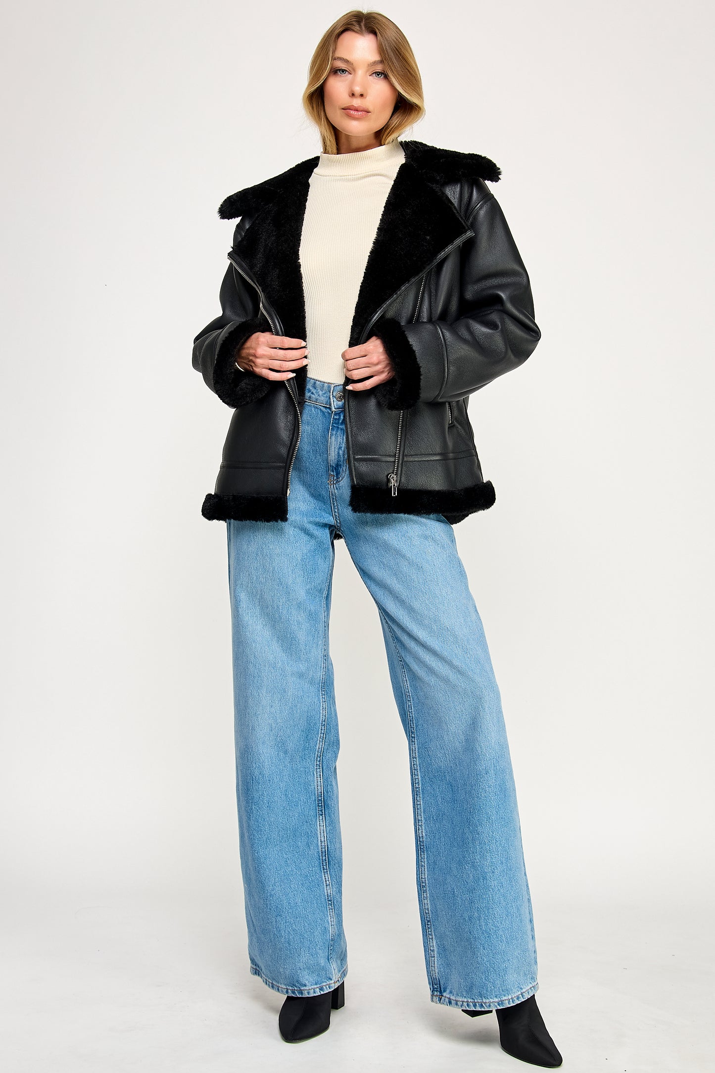 OVERSIZED PILOT JACKET