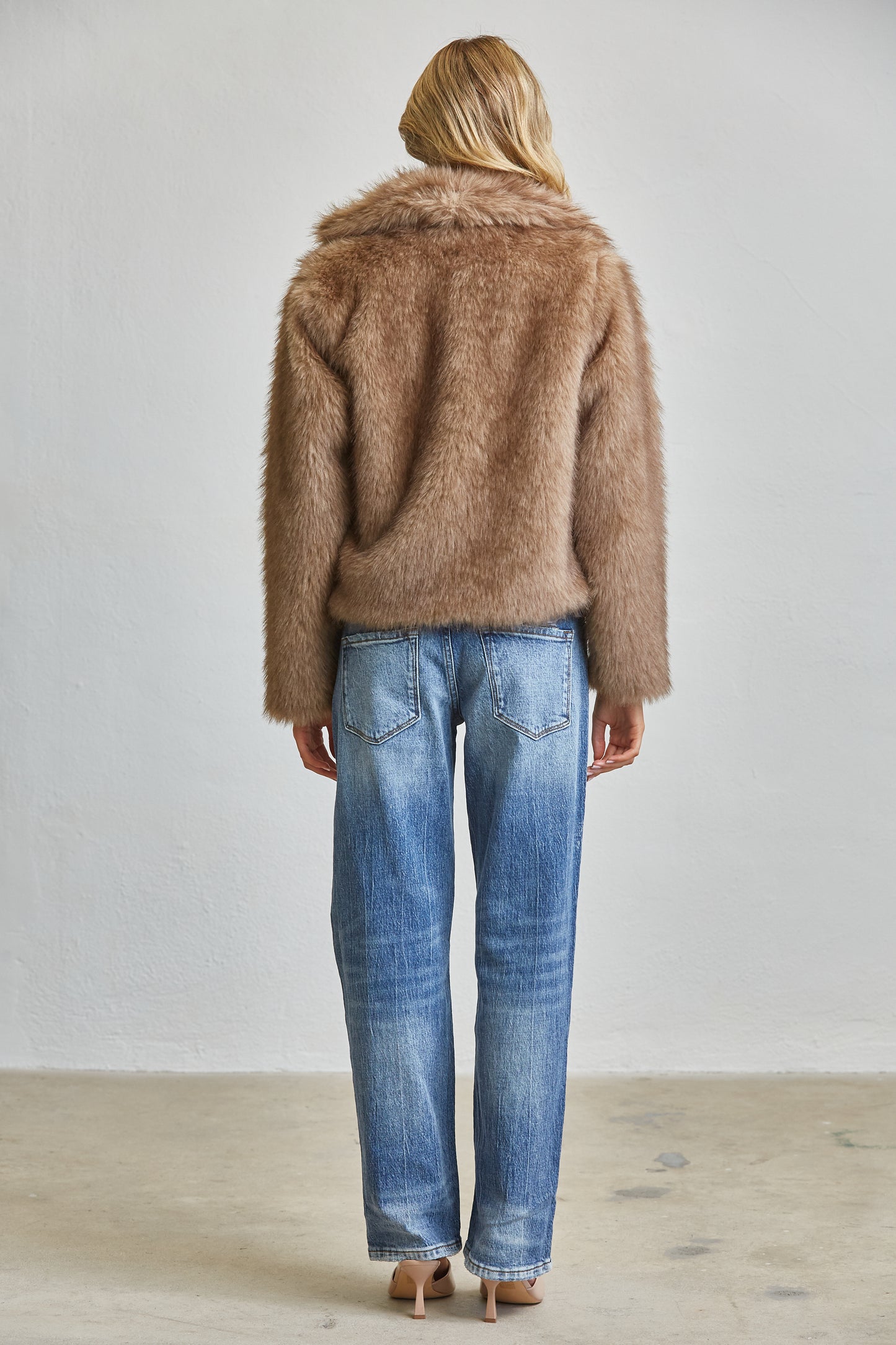 LUXE FAUX FUR JACKET